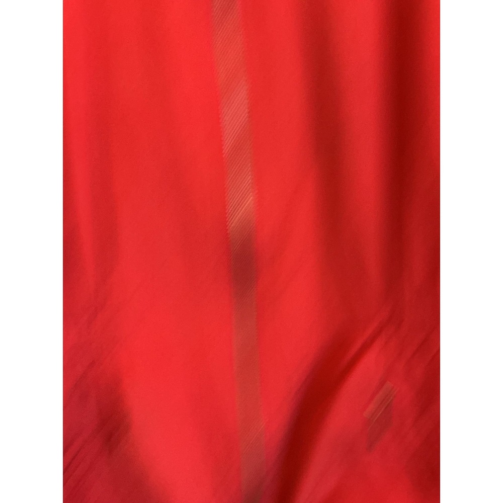 90s Polo Ralph Lauren Jacket Womens Reversible Full Zip Fleece Nylon Red Black M - Picture 4 of 8